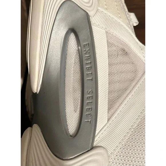 Adidas Exhibit Select Mid Basketball Womens White Sneakers Athletic Shoes Size 9 - Picture 12 of 13